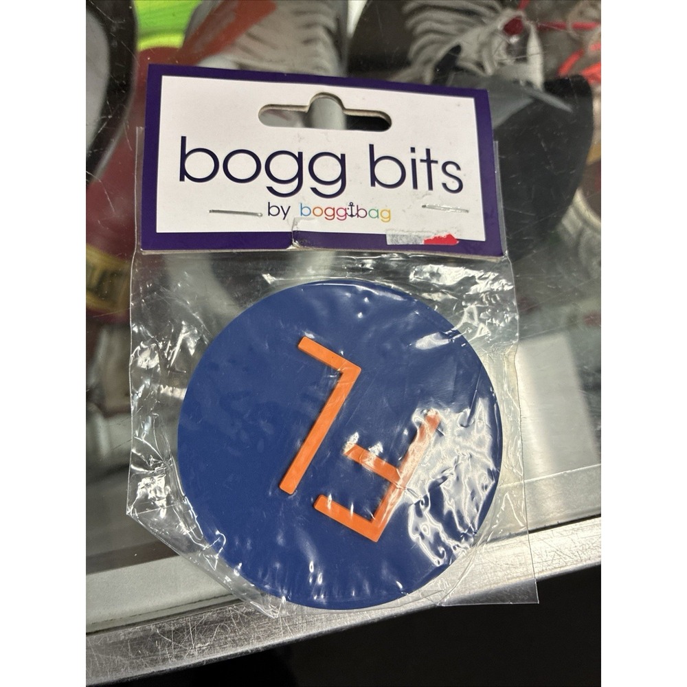 NEW BOGG BITS FL Blue & Orange Bag Charm Accessory Florida Gators